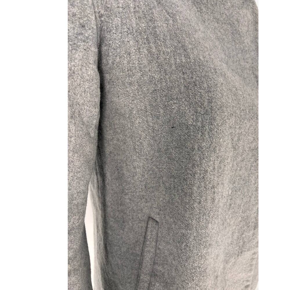 Theory Naomo Virgin Wool-Blend Jacket in Charcoal Light Heather - Picture 11 of 15